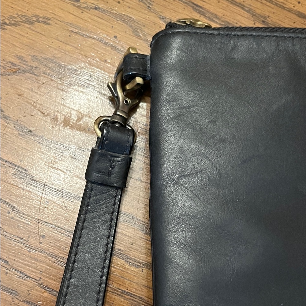 Lodis Black and Brown Wristlet - Picture 13 of 15